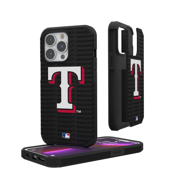 Texas Rangers Blackletter Rugged Case - 757 Sports Collectibles