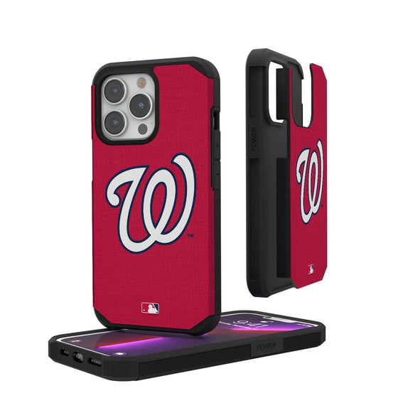 Washington Nationals Solid Rugged Case - 757 Sports Collectibles