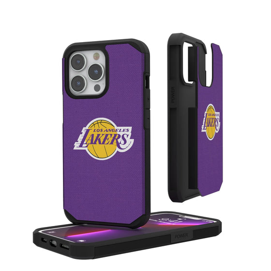 Los Angeles Lakers Solid Rugged Case-0