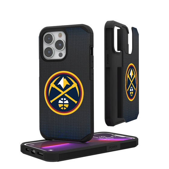 Denver Nuggets Linen Rugged Phone Case-0