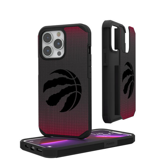 Toronto Raptors Linen Rugged Phone Case-0