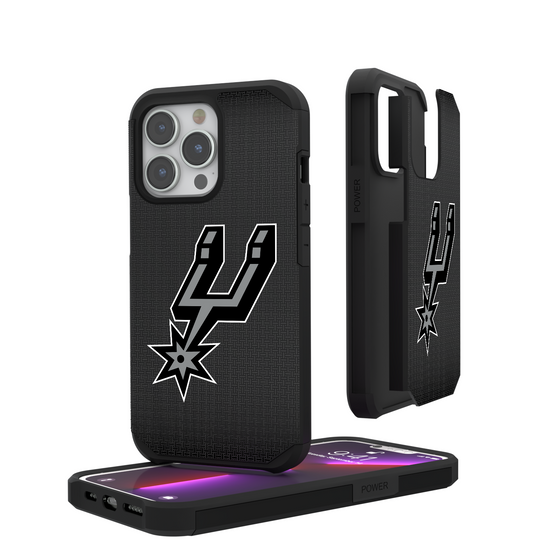 San Antonio Spurs Linen Rugged Phone Case-0