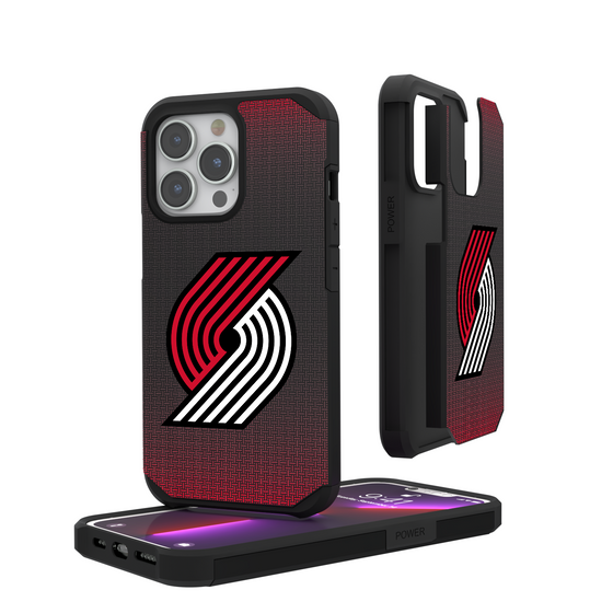 Portland Trail Blazers Linen Rugged Phone Case-0