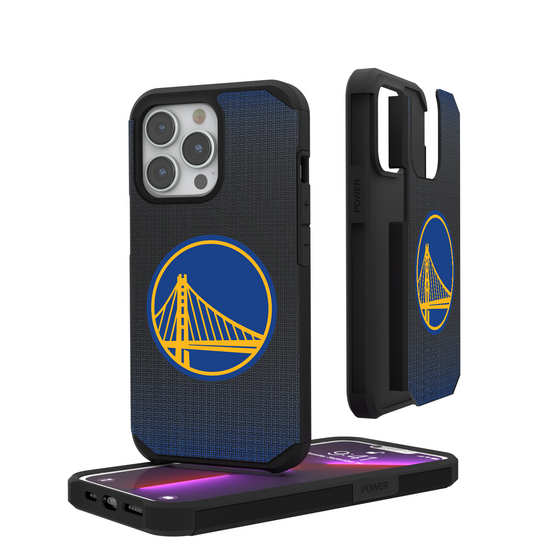 Golden State Warriors Linen Rugged Phone Case-0