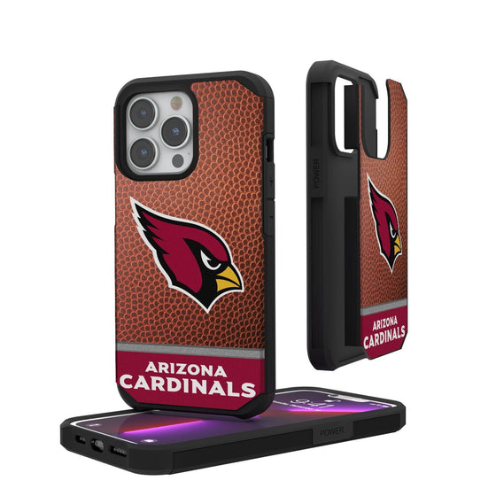 Arizona Cardinals Football Wordmark Rugged Case-0