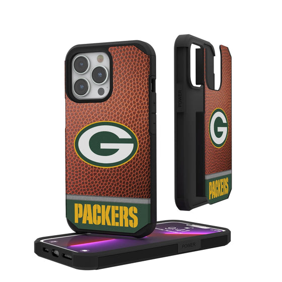 Green Bay Packers Football Wordmark Rugged Case-0