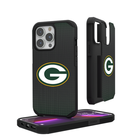 Green Bay Packers Linen Rugged Phone Case-0