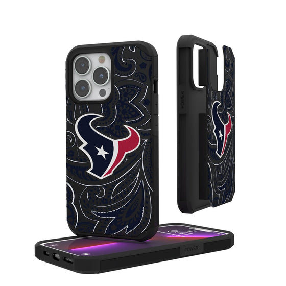 Houston Texans Paisley Rugged Case-0