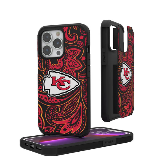 Kansas City Chiefs Paisley Rugged Case-0