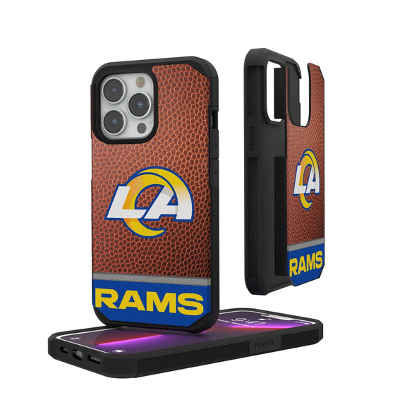 Los Angeles Rams Football Wordmark Rugged Case-0