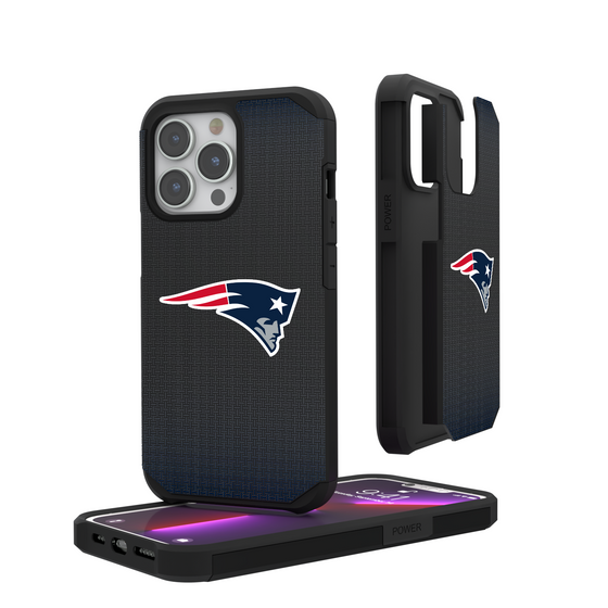 New England Patriots Linen Rugged Phone Case-0