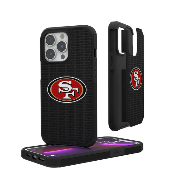 San Francisco 49ers Blackletter Rugged Case-0