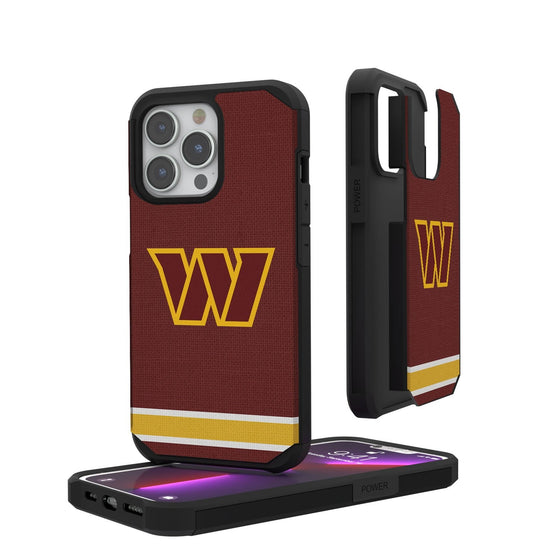 Washington Commanders Stripe Rugged Case - 757 Sports Collectibles