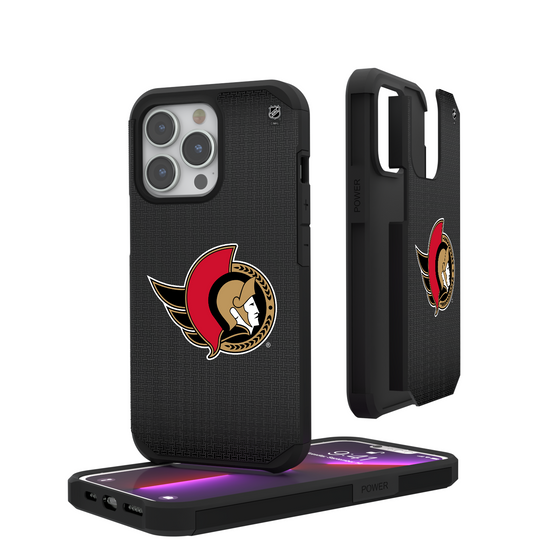 Ottawa Senators Linen Rugged Phone Case-0