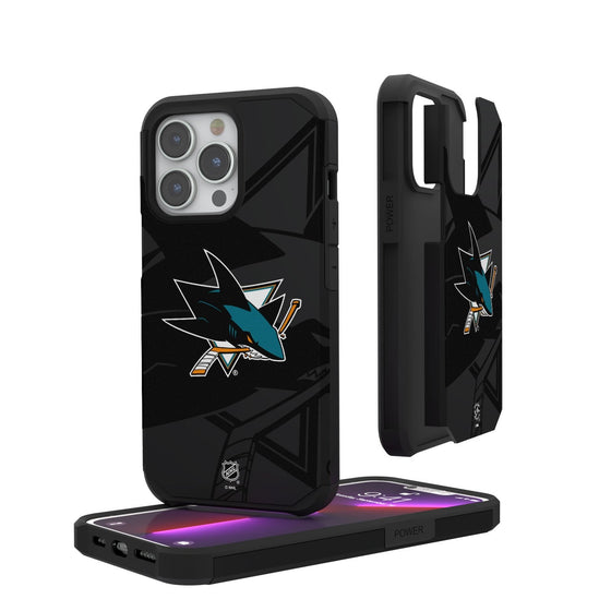 San Jose Sharks Tilt Rugged Case-0