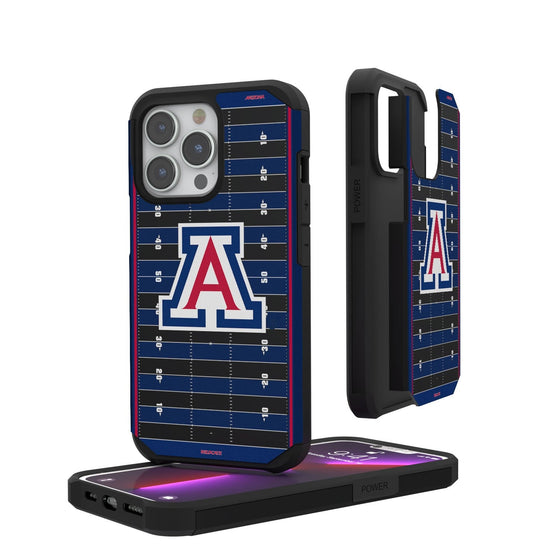 Arizona Wildcats Football Field Rugged Case-0