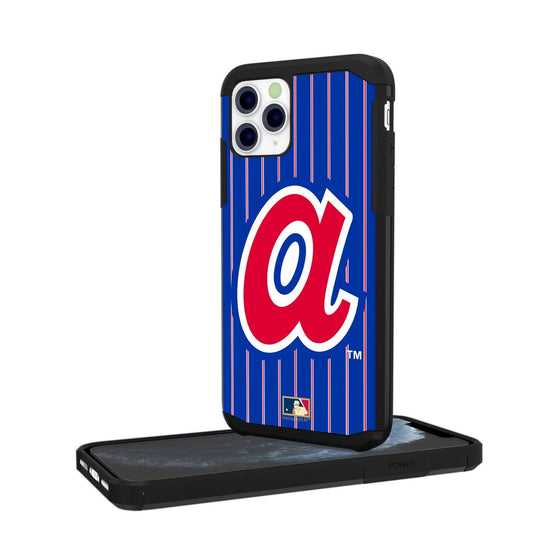 Atlanta Braves 1972-1980 - Cooperstown Collection Pinstripe Rugged Case - 757 Sports Collectibles