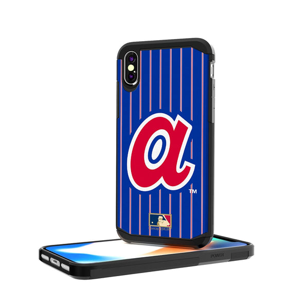 Atlanta Braves 1972-1980 - Cooperstown Collection Pinstripe Rugged Case - 757 Sports Collectibles