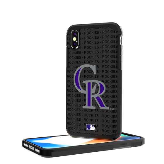 Colorado Rockies Blackletter Rugged Case - 757 Sports Collectibles