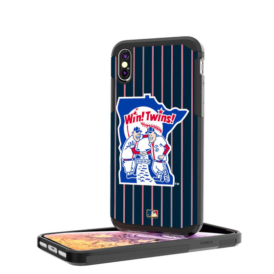 Minnesota Twins 1976-1986 - Cooperstown Collection Pinstripe Rugged Case - 757 Sports Collectibles