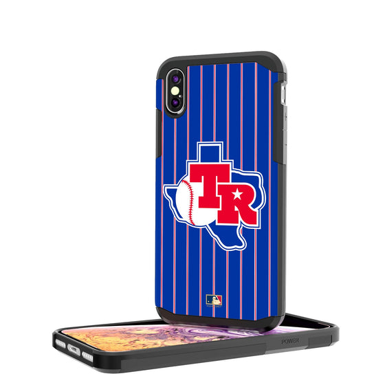 Texas Rangers 1981-1983 - Cooperstown Collection Pinstripe Rugged Case - 757 Sports Collectibles