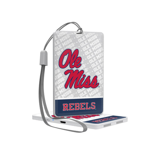 Mississippi Ole Miss Rebels Endzone Plus Bluetooth Pocket Speaker-0