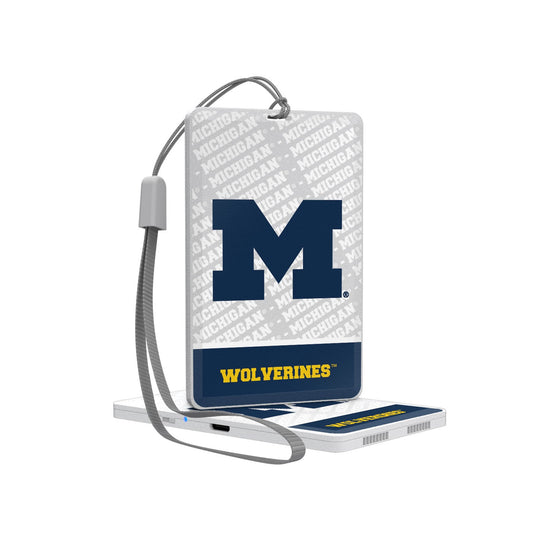Michigan Wolverines Endzone Plus Bluetooth Pocket Speaker-0