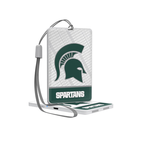 Michigan State Spartans Endzone Plus Bluetooth Pocket Speaker-0