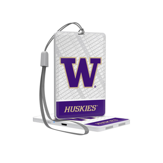 Washington Huskies Endzone Plus Bluetooth Pocket Speaker-0