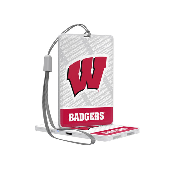 Wisconsin Badgers Endzone Plus Bluetooth Pocket Speaker-0