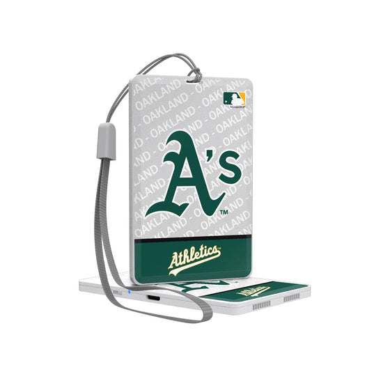 Oakland Athletics Endzone Plus Bluetooth Pocket Speaker - 757 Sports Collectibles