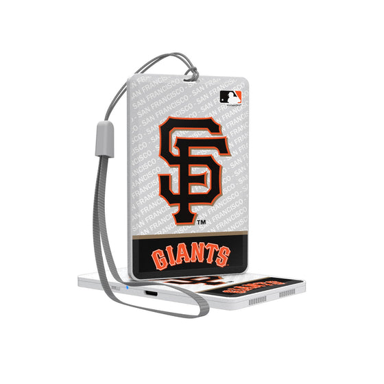 San Francisco Giants Endzone Plus Bluetooth Pocket Speaker - 757 Sports Collectibles