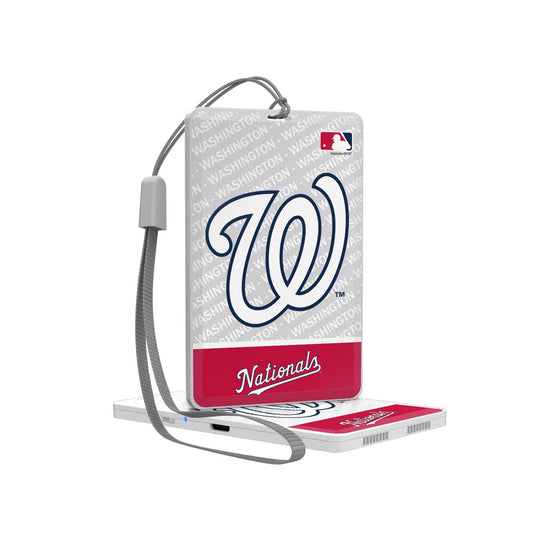 Washington Nationals Endzone Plus Bluetooth Pocket Speaker - 757 Sports Collectibles