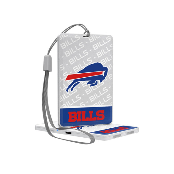 Buffalo Bills Endzone Plus Bluetooth Pocket Speaker - 757 Sports Collectibles