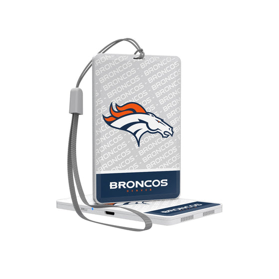 Denver Broncos Endzone Plus Bluetooth Pocket Speaker - 757 Sports Collectibles