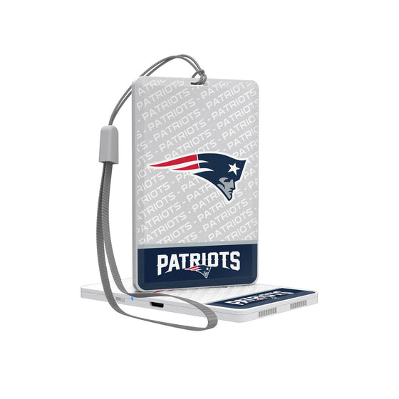 New England Patriots Endzone Plus Bluetooth Pocket Speaker - 757 Sports Collectibles