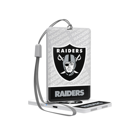 Oakland Raiders Endzone Plus Bluetooth Pocket Speaker - 757 Sports Collectibles