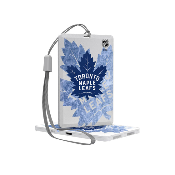 Toronto Maple Leafs Ice Tilt Bluetooth Credit Card Mini Speaker-0