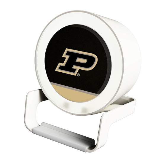 Purdue Boilermakers Solid Wordmark Night Light Charger and Bluetooth Speaker-0