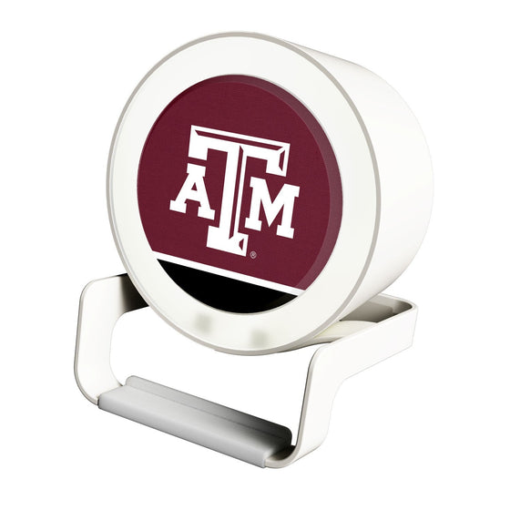 Texas A&M Aggies Solid Wordmark Night Light Charger and Bluetooth Speaker-0