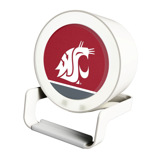 Washington State Cougars Solid Wordmark Night Light Charger and Bluetooth Speaker-0