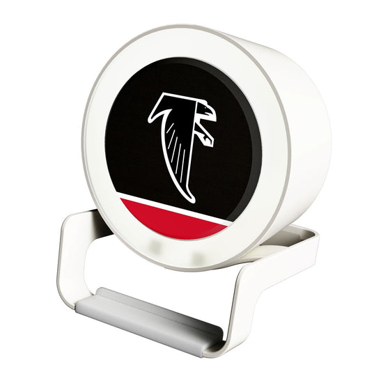 Atlanta Falcons Classic  Solid Wordmark Night Light Charger and Bluetooth Speaker - 757 Sports Collectibles