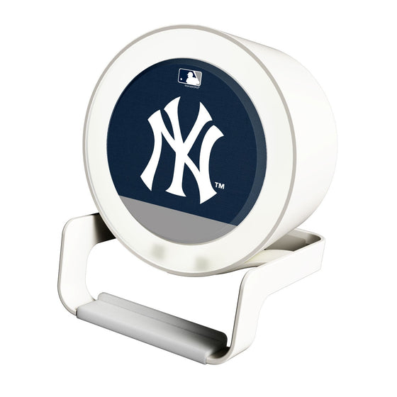 New York Yankees Solid Wordmark Night Light Charger and Bluetooth Speaker - 757 Sports Collectibles