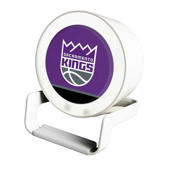 Sacramento Kings Solid Wordmark Night Light Charger and Bluetooth Speaker-0