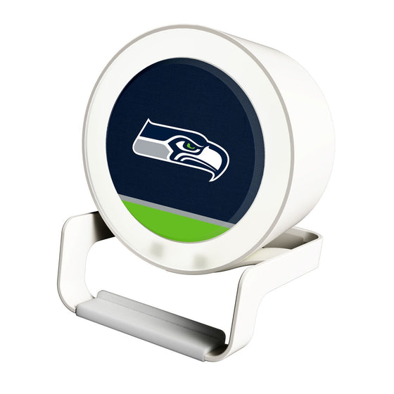 Seattle Seahawks Solid Wordmark Night Light Charger and Bluetooth Speaker - 757 Sports Collectibles