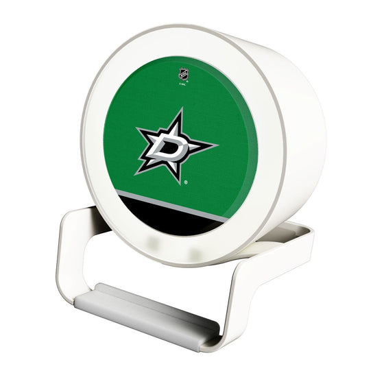 Dallas Stars Solid Wordmark Night Light Charger and Bluetooth Speaker-0