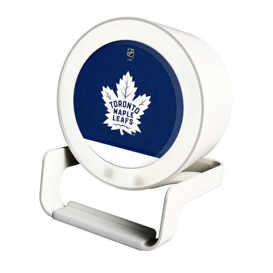 Toronto Maple Leafs Solid Wordmark Night Light Charger and Bluetooth Speaker-0