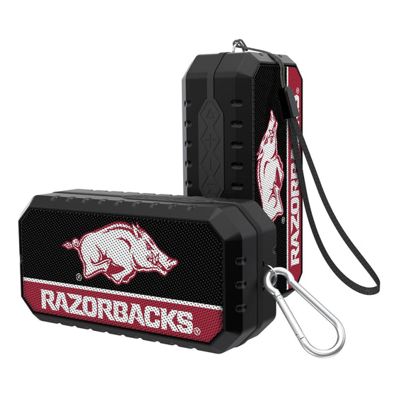 Arkansas Razorbacks Solid Wordmark Bluetooth Speaker-0