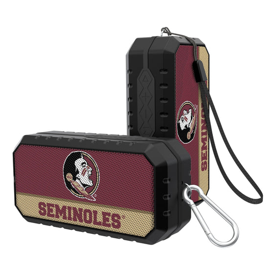 Florida State Seminoles Solid Wordmark Bluetooth Speaker-0