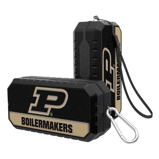 Purdue Boilermakers Solid Wordmark Bluetooth Speaker-0